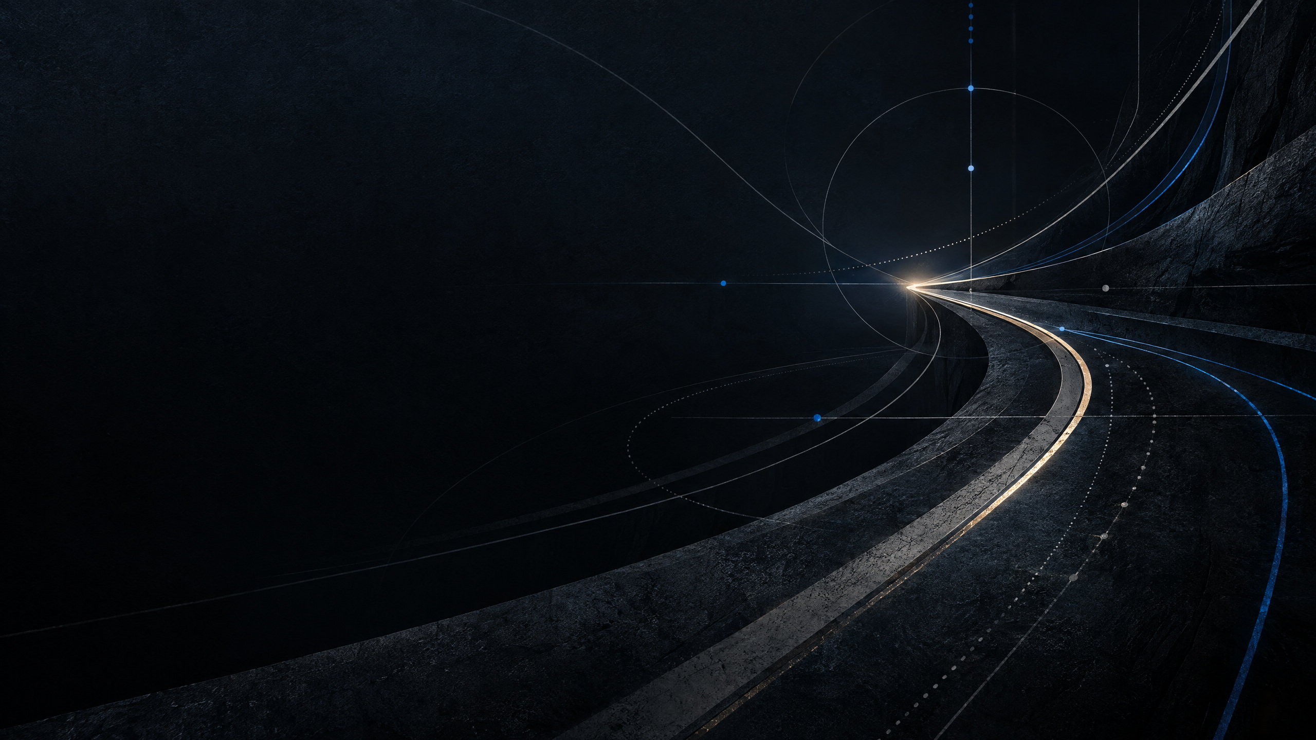 Original editorial illustration of fictional intersecting learning paths and abstract response geometry; not a depiction of Tatiana Calderón, NASCAR Brasil, Curvelo, or an actual event.